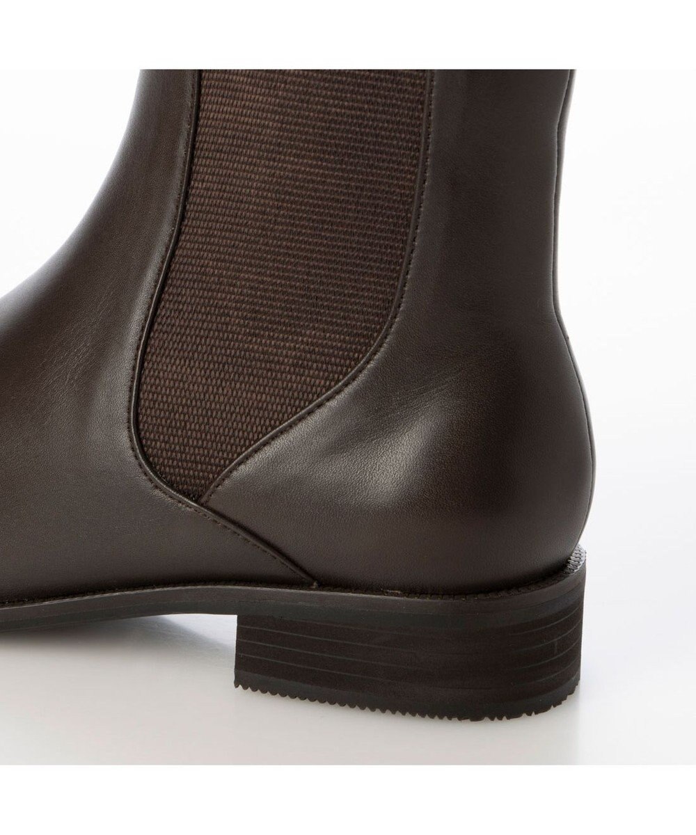 ing <ing>フラットサイドゴアブーツ 