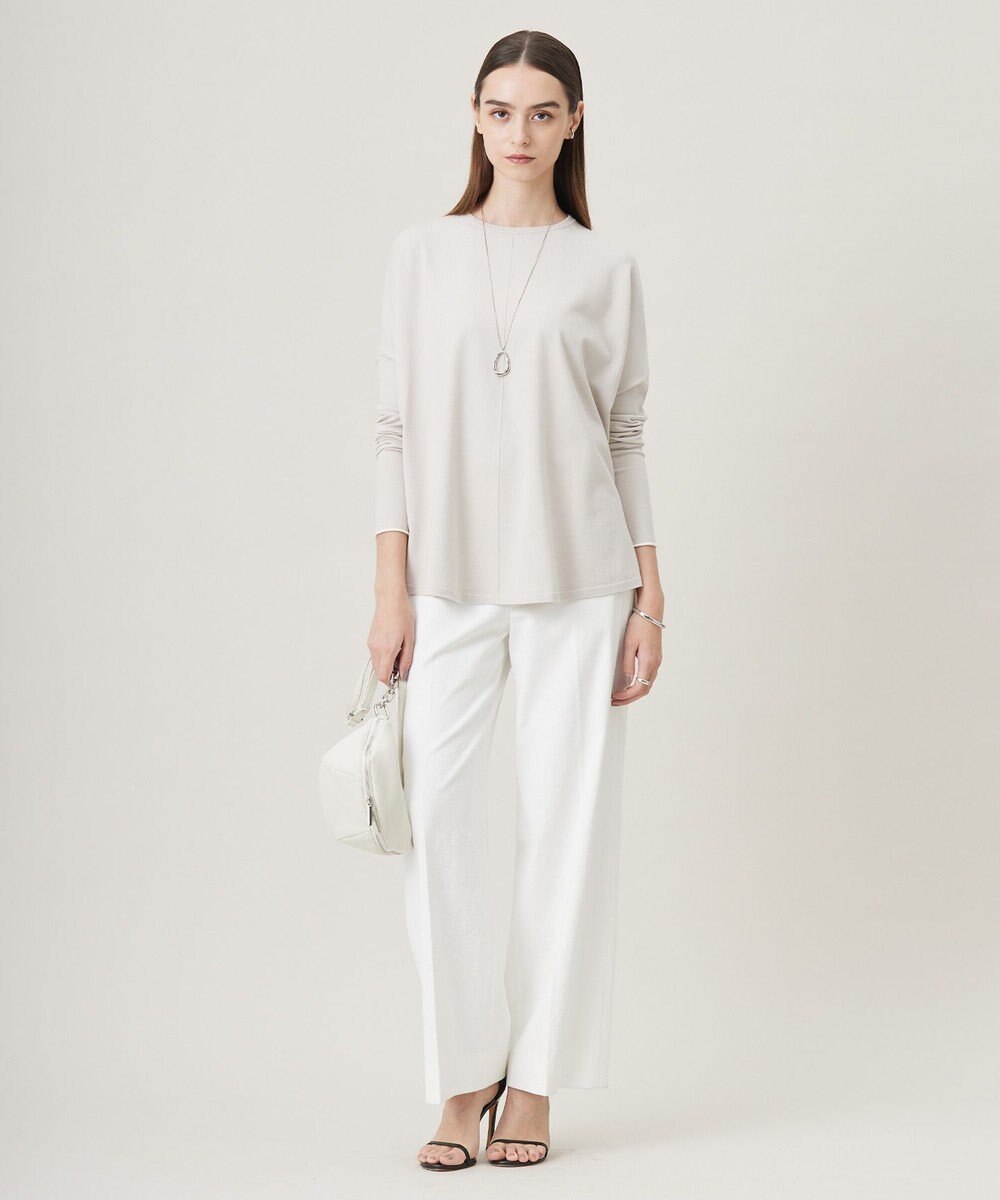 ICB 【洗える】 ヴィスコースワイド プルオーバー 