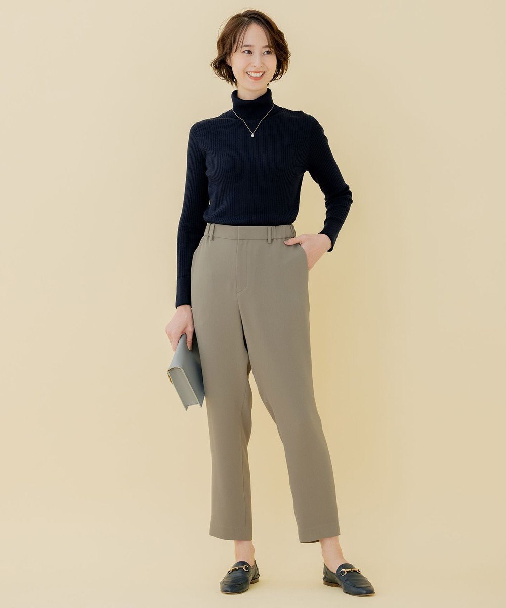 自由区 L 【WEB限定/セット着用可】セミウーステッド タートルネック 