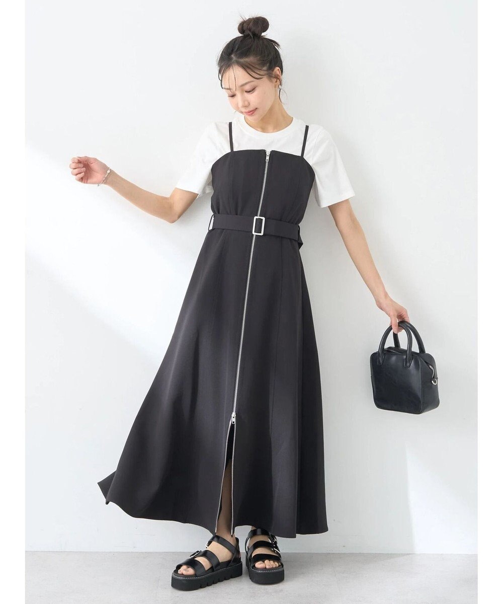 earth music&ecology ダブルジップキャミドレ 