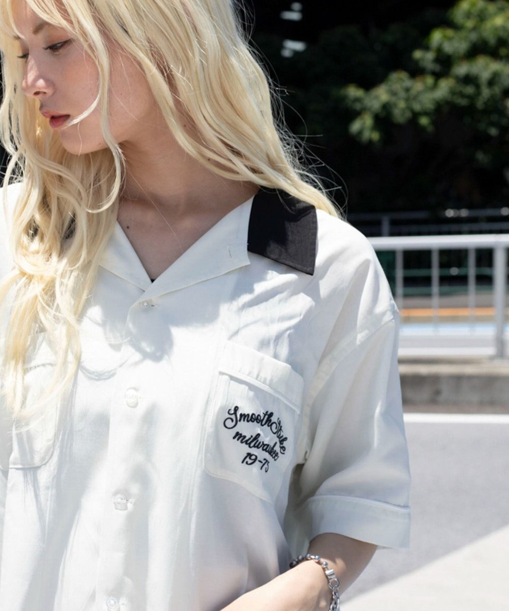 WEGO 【ユニセックス着用ITEM】ボーリングシャツ（SS） 