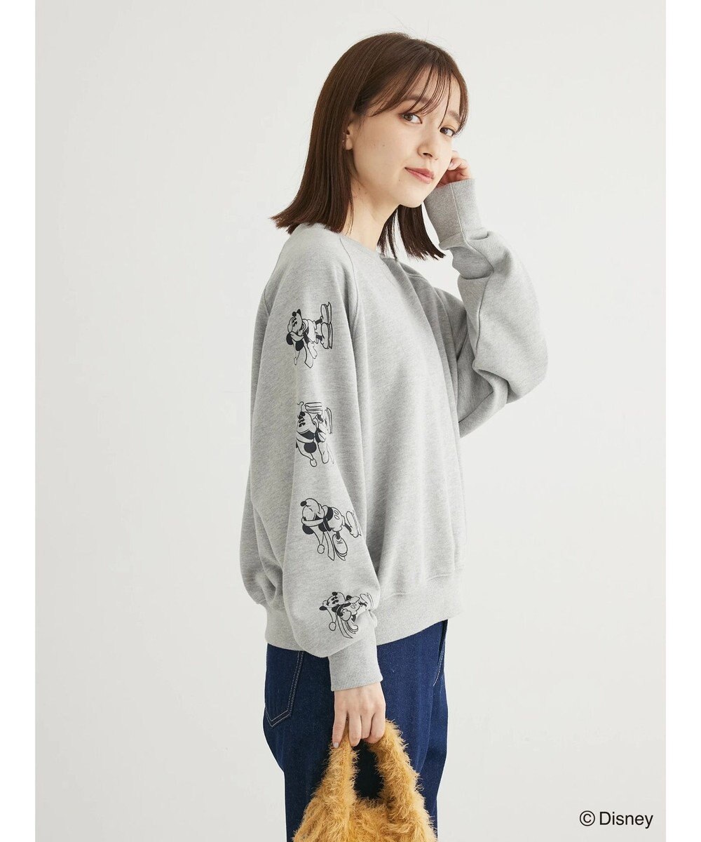 Green Parks Ｄｉｓｎｅｙ／裏毛袖プリントスウェットII 