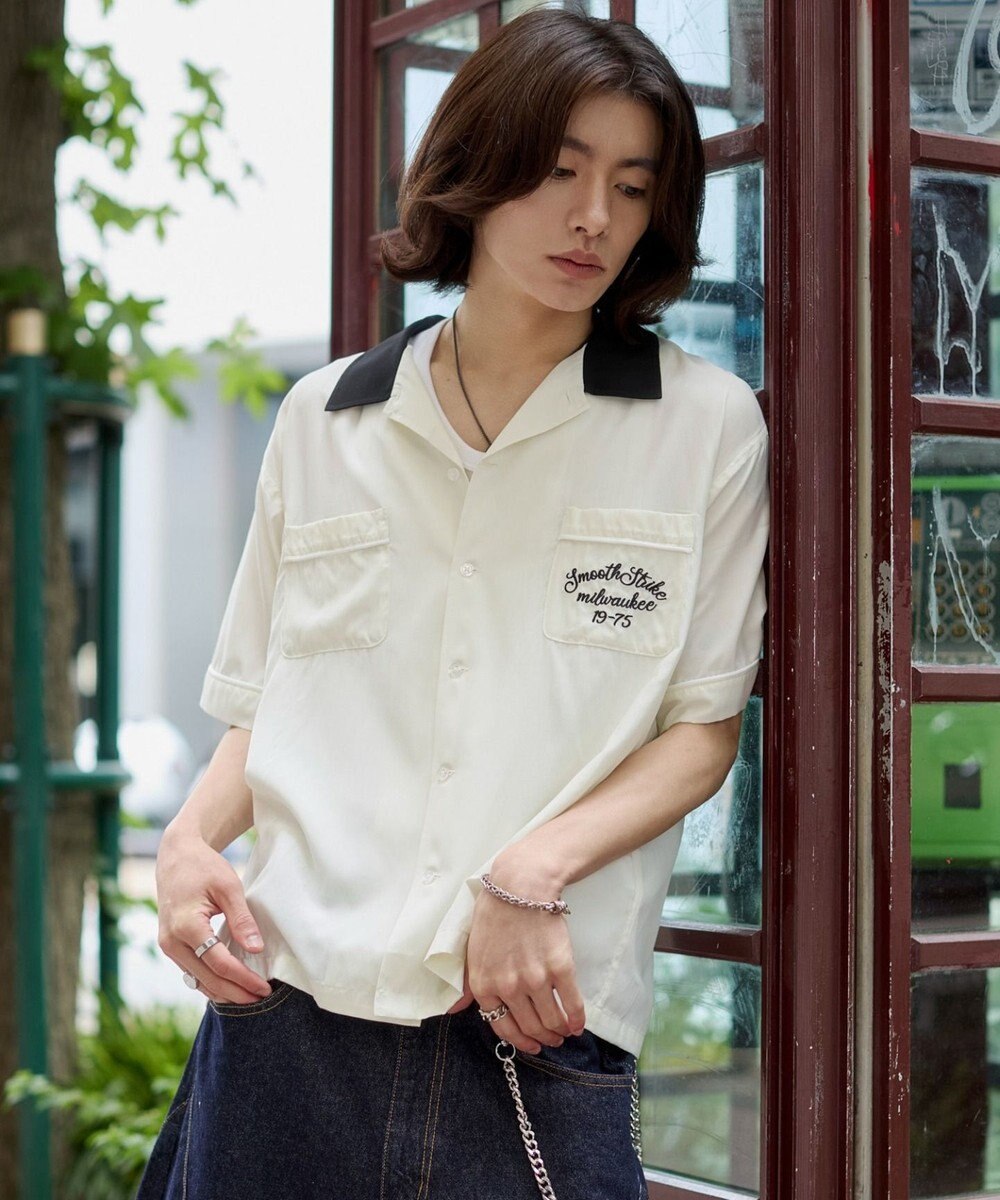 WEGO 【ユニセックス着用ITEM】ボーリングシャツ（SS） 