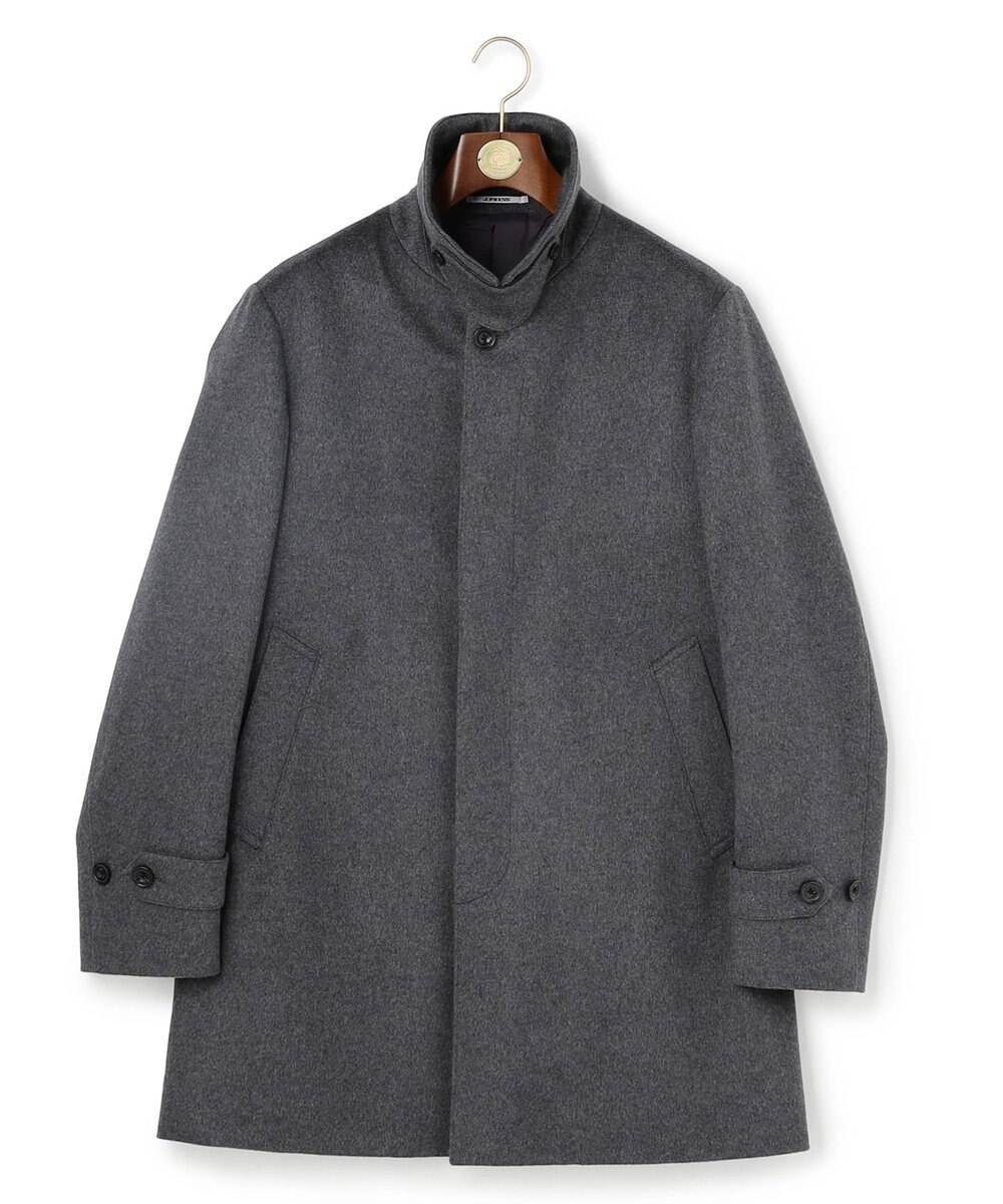 J.PRESS MEN ウールとカシミヤの品格素材【定番】ウールカシミヤビーバー ドレスショートコート_25年モデル 