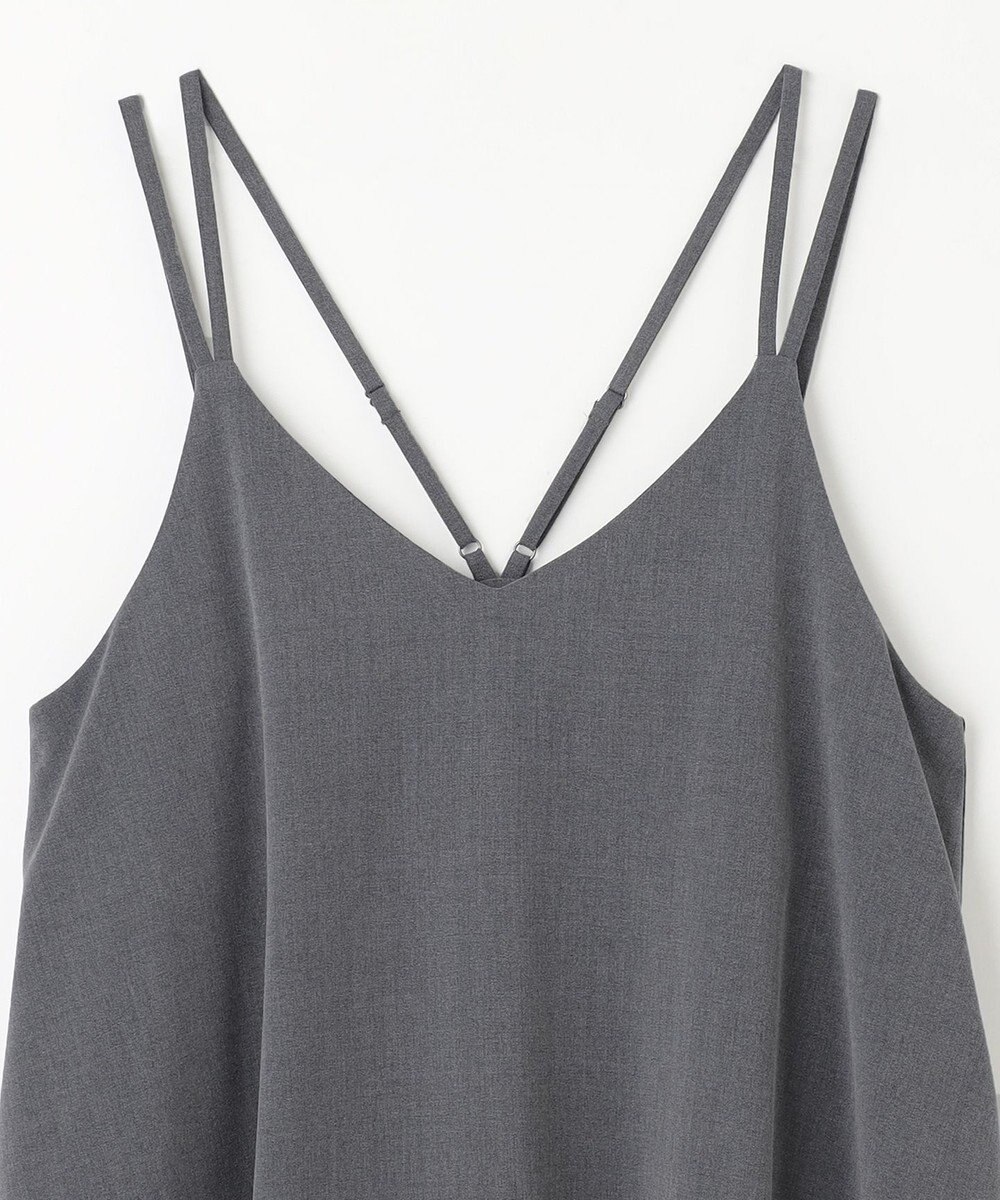ANY 【洗濯機可能/ストレッチ】ウールライクキャミワンピース 