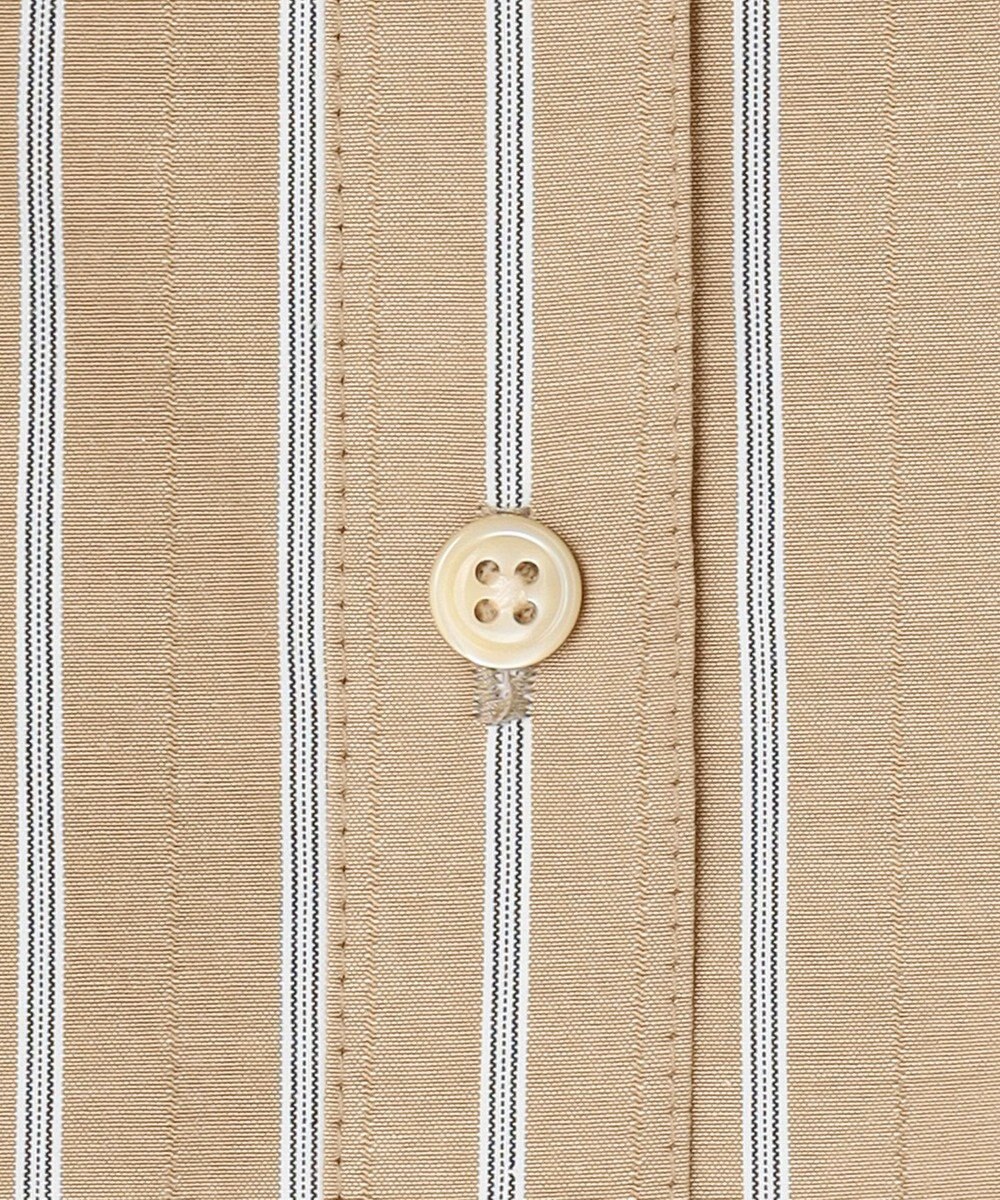 J.PRESS LADIES L TC ハイカウントストライプ シャツ ブラウス 