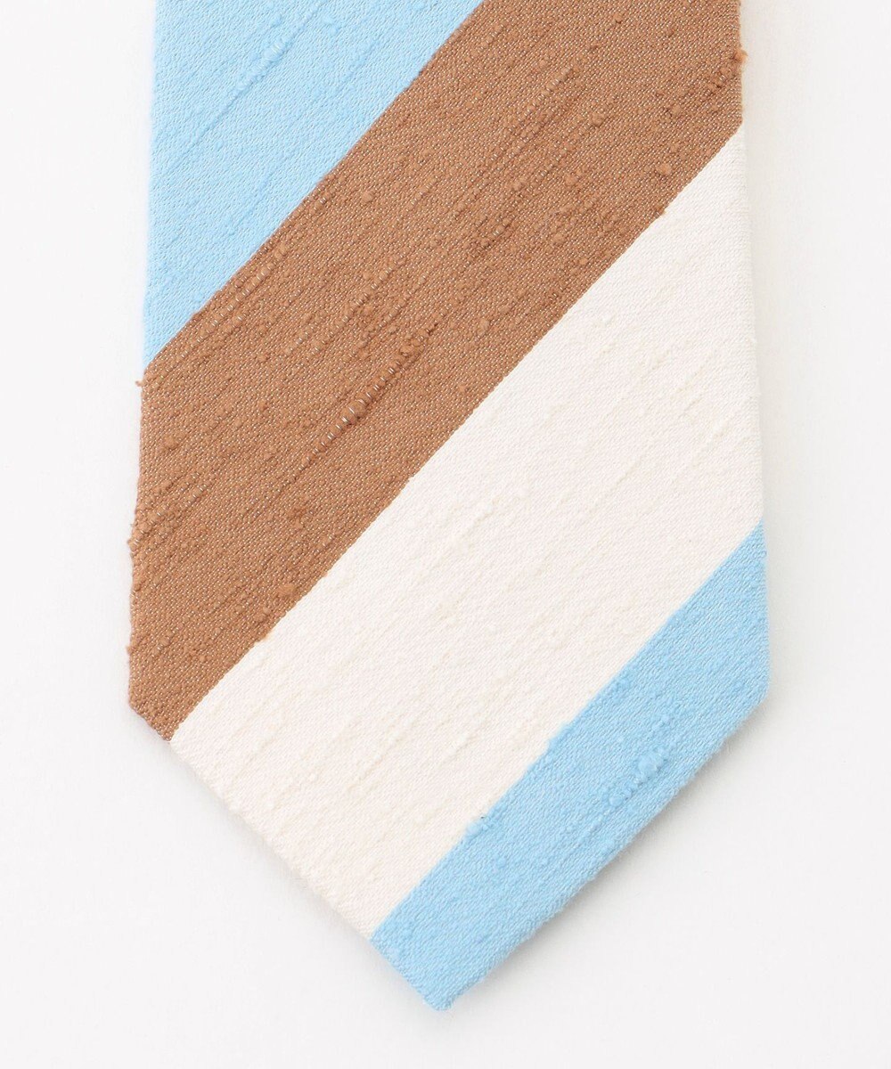 JOSEPH ABBOUD 【SETERIA BIANCH/日本製】トリプルカラーレジメンタル ネクタイ 