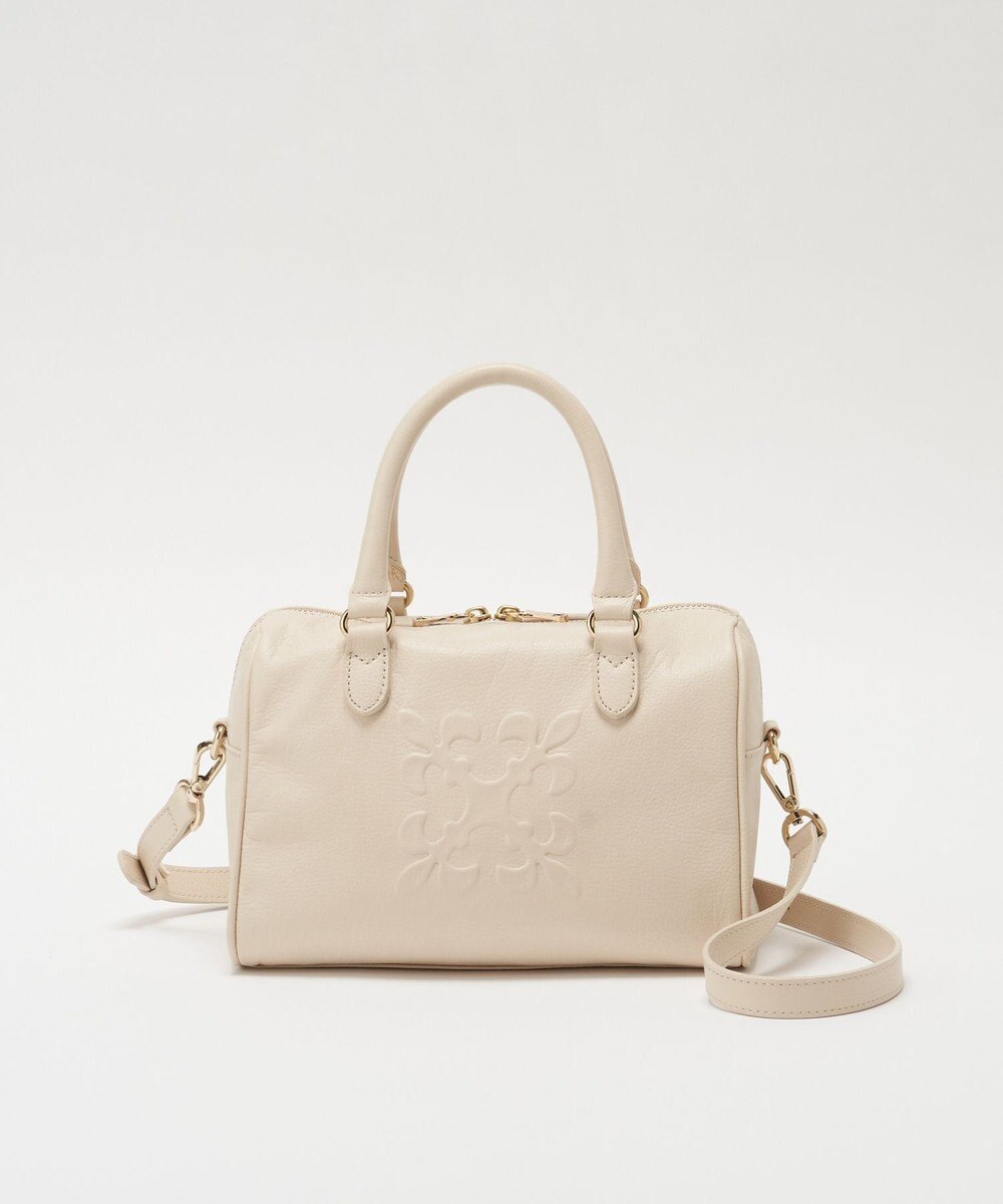 russet 《composition》レザー2WAYミニボストンバッグ(CE-1684) 