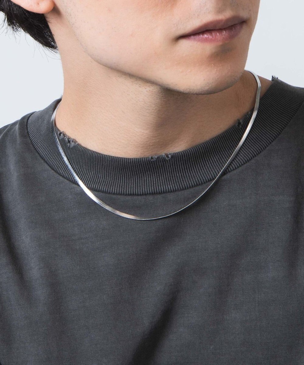 WEGO ステンレスチェーンネックレス50cm 