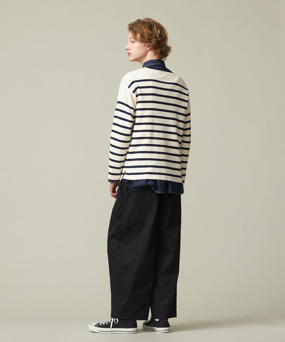 J.PRESS YORK STREET 【UNISEX】バスクボーダー ニット 