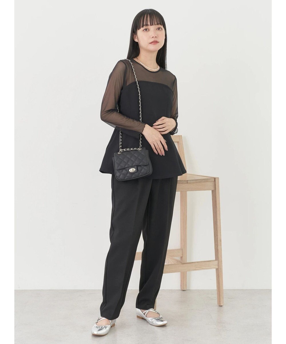 earth music&ecology テーパードパンツ 