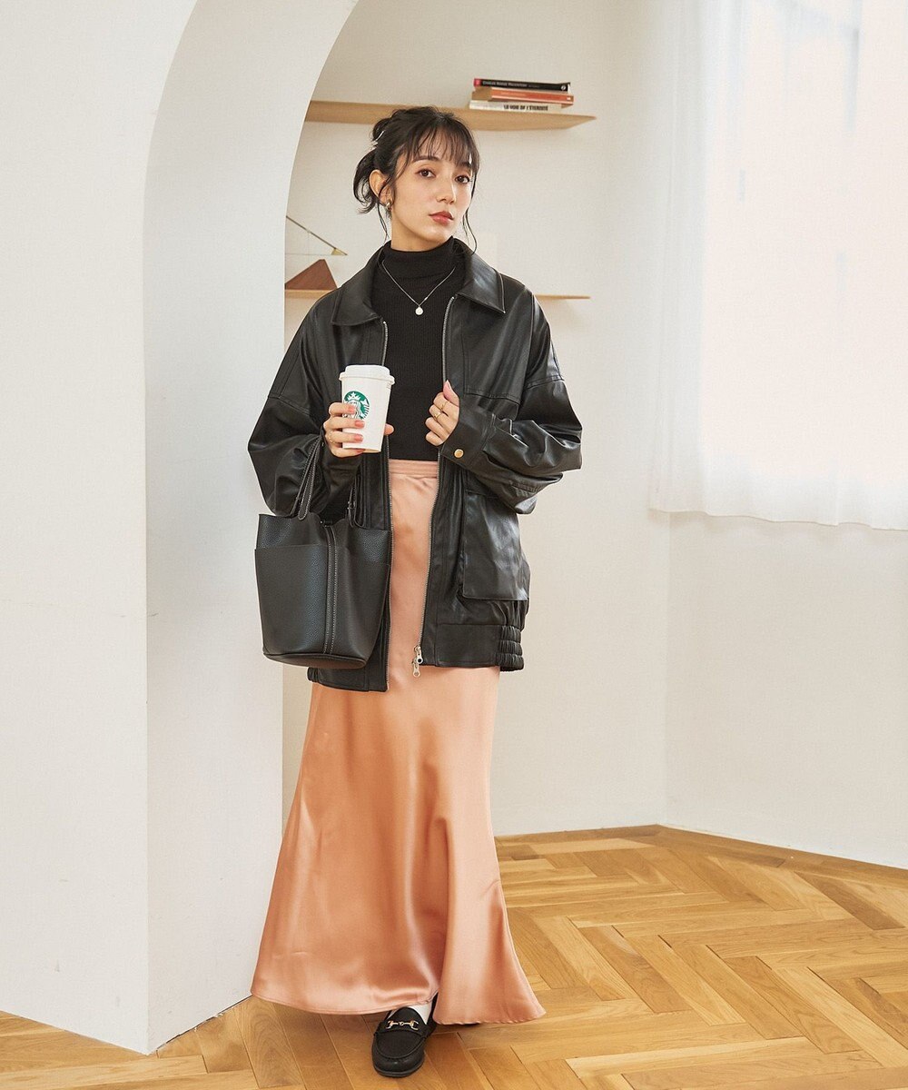 WEGO 【手洗い可】タートルネックニット 