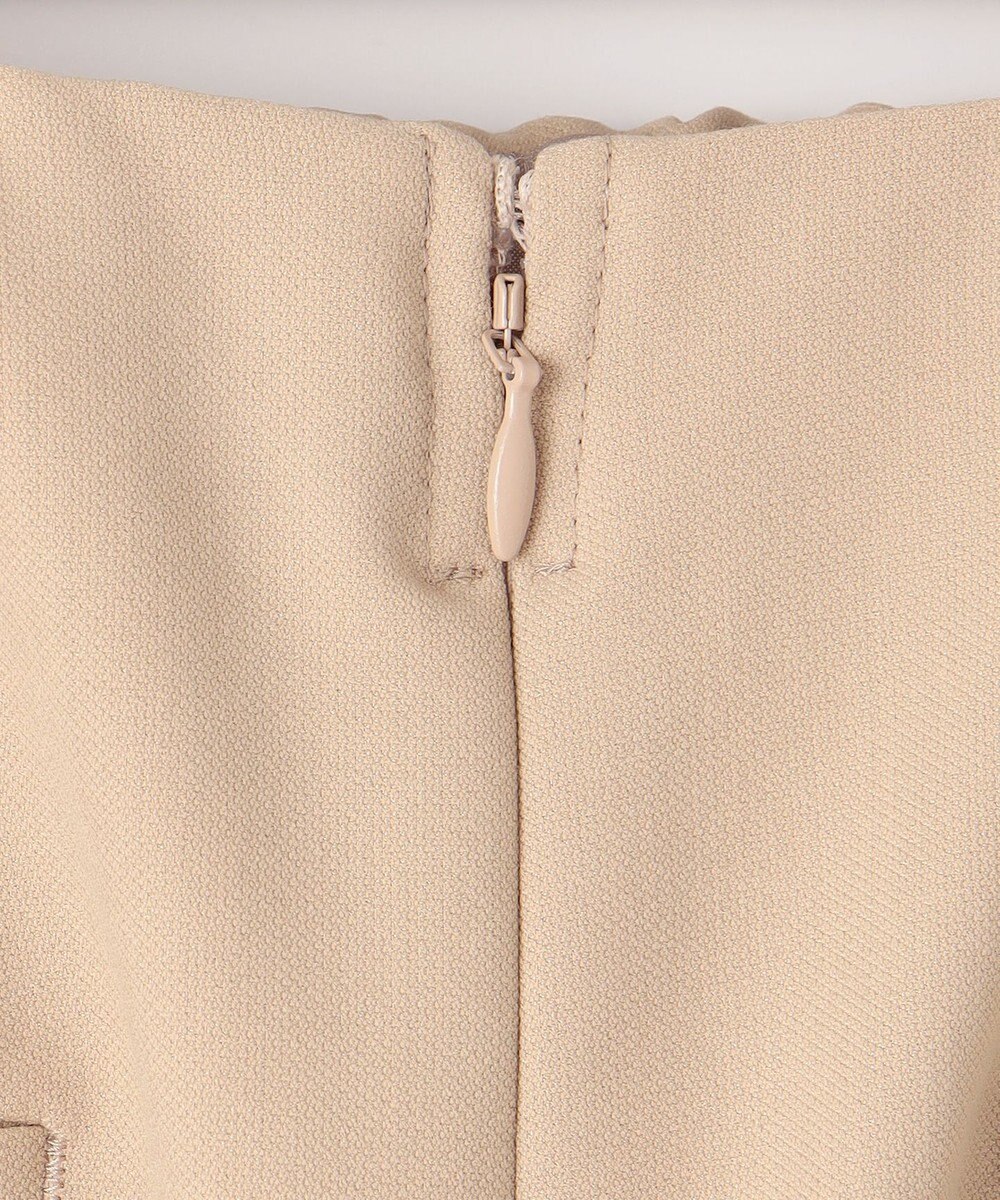 自由区 S 【洗える】オックスストレッチストレート スカート 