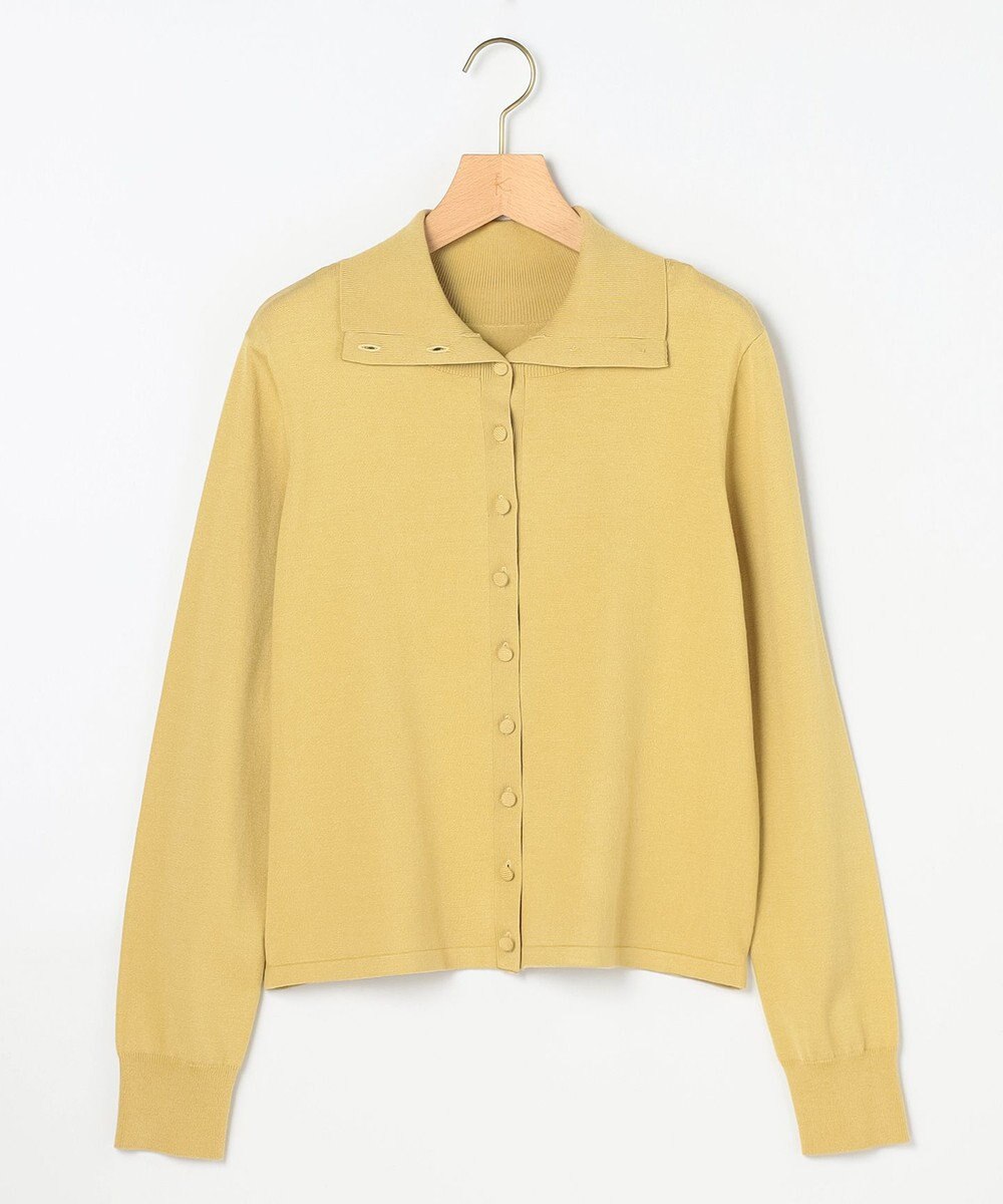 組曲 【前後着用可 / 加藤ローサさん着用】スムースストレッチタートル ニット 