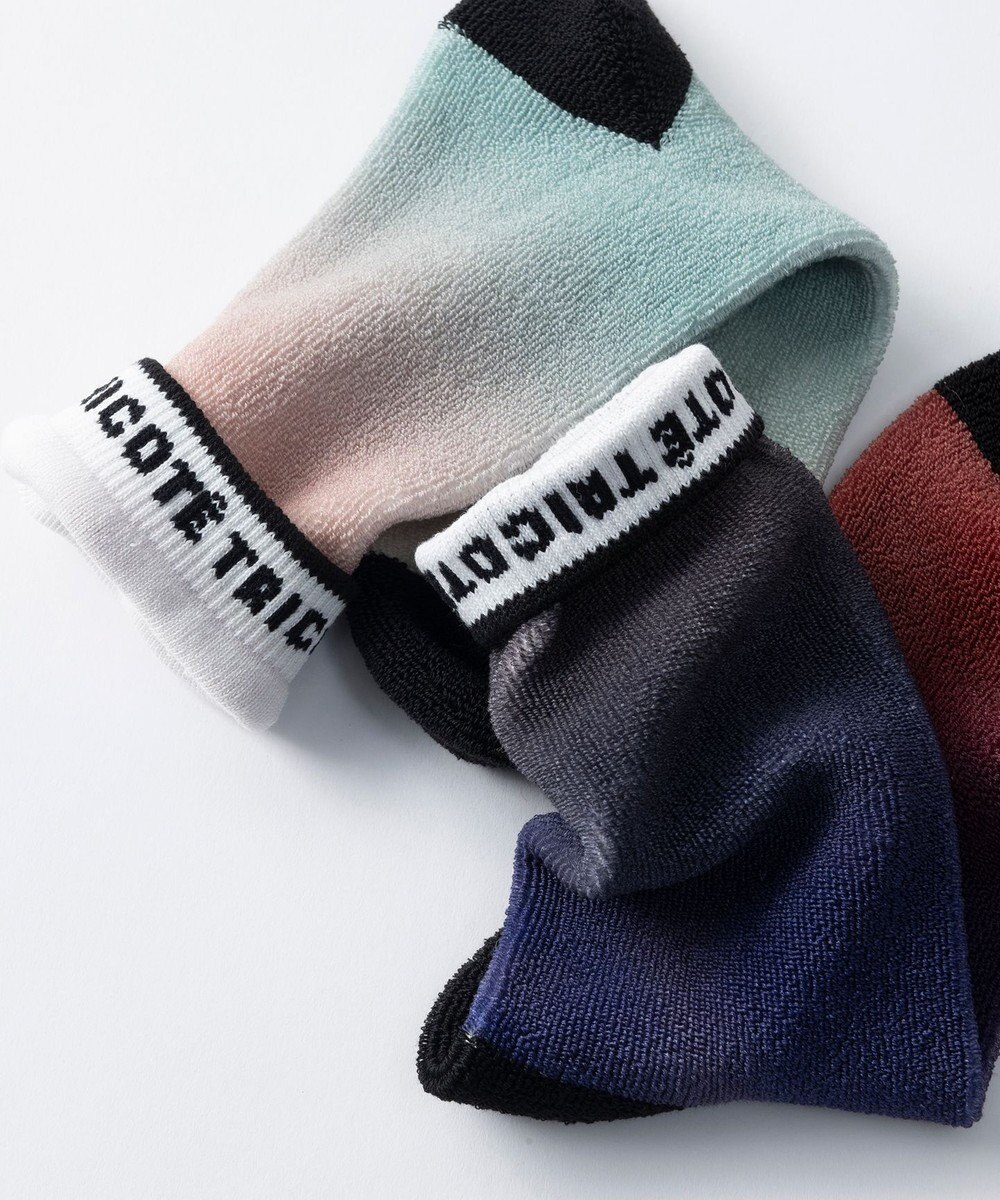 TRICOTE グラデーションパイルソックス 