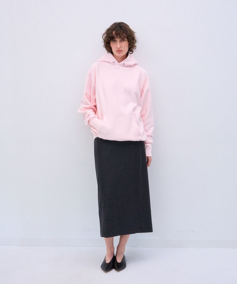ATON MERINO COLLEGE JERSEY | タックストレートスカート 