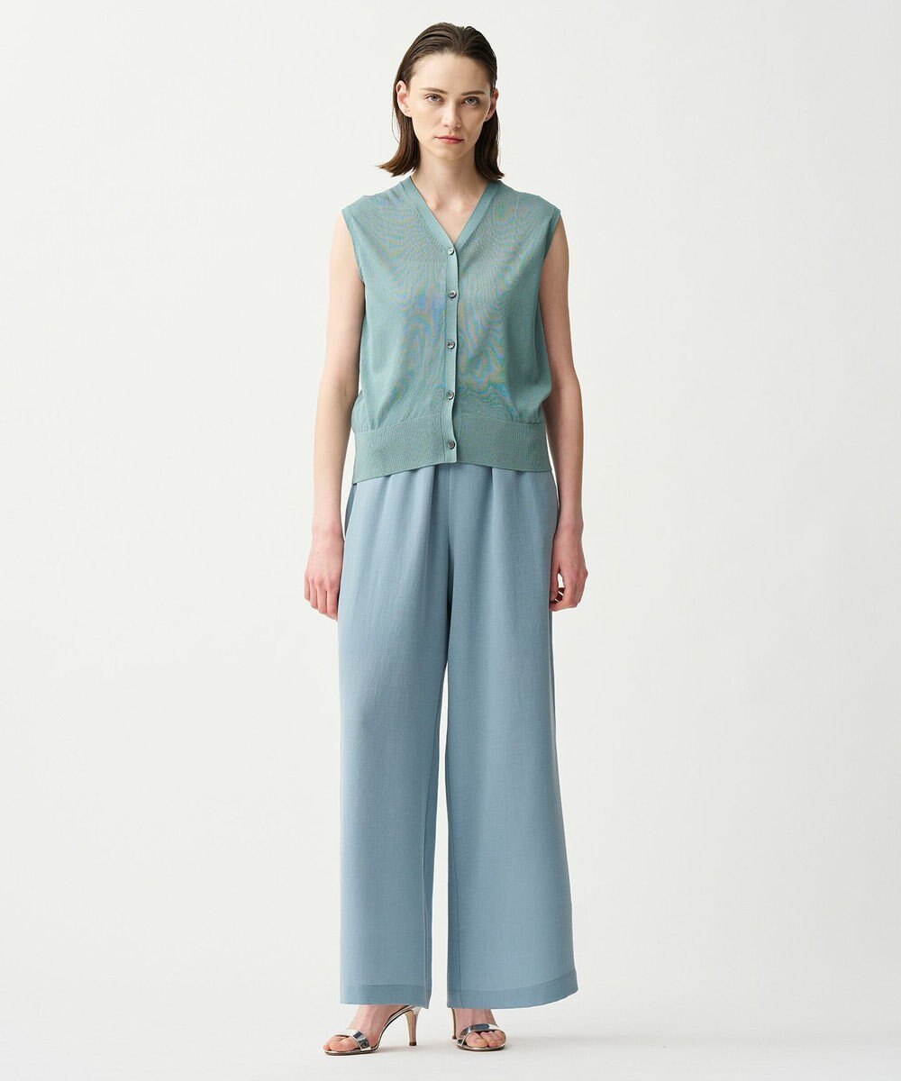 uncrave シアーニット ノースリーブベスト 