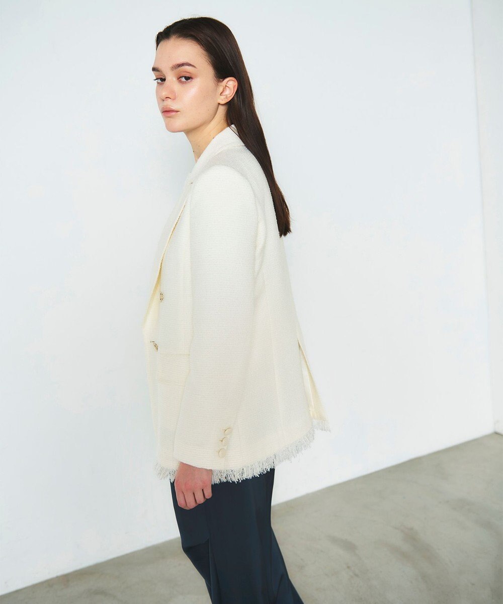 GRACE CONTINENTAL ツイードテーラージャケット 