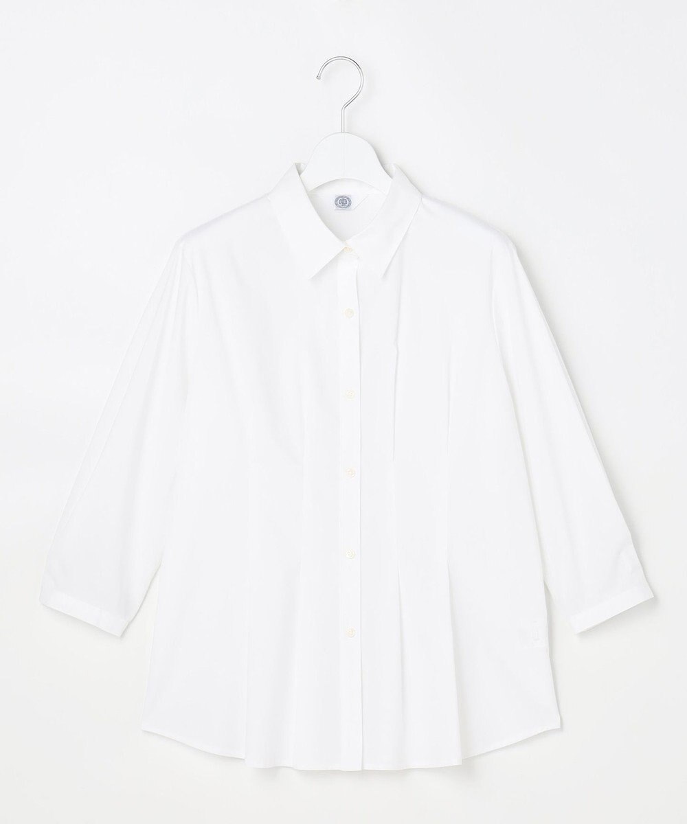 J.PRESS LADIES L 【WEB限定カラーあり】SOFT TC ストレッチ シャツ ブラウス 