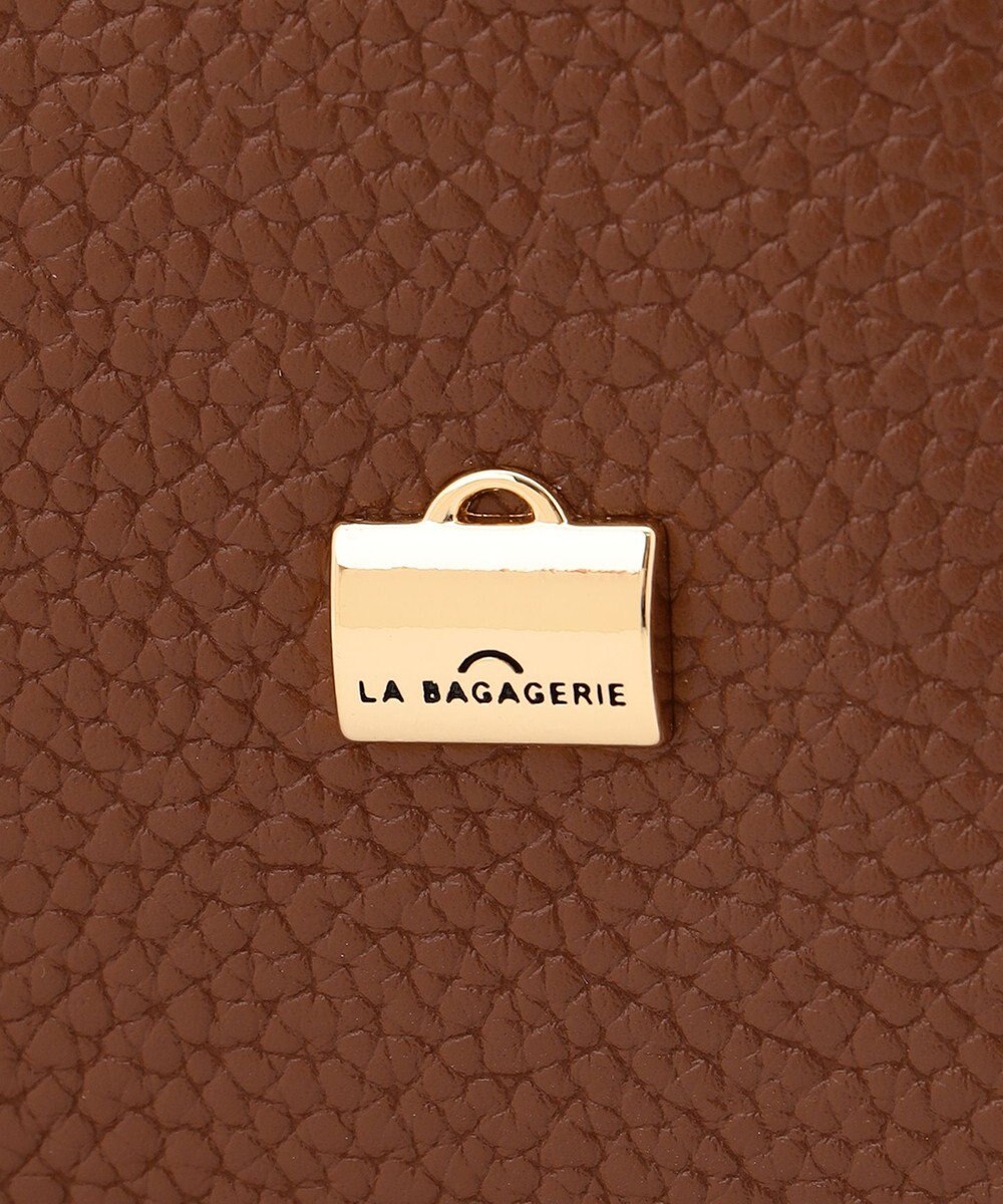 LA BAGAGERIE ソフトシュリンク2WAYハンドバッグ large 