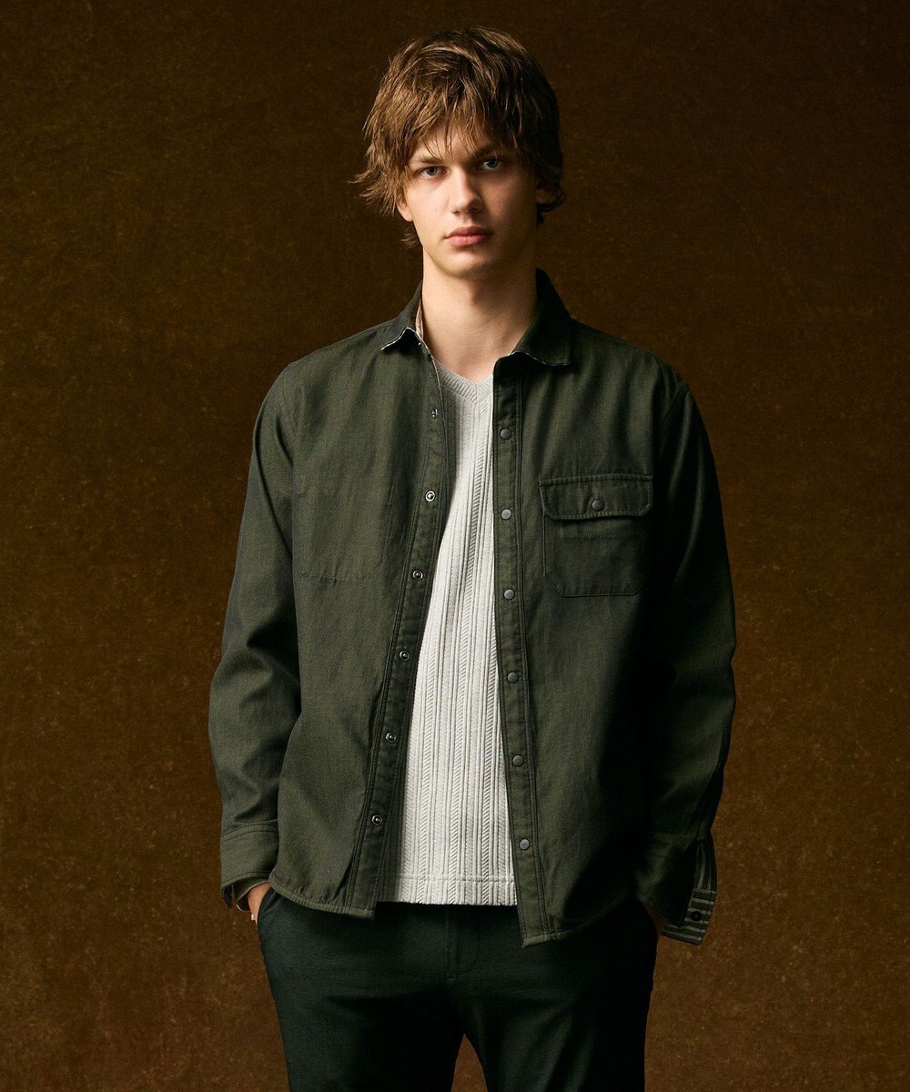 JOSEPH ABBOUD 【2WAY・25AW】リバーシブルシャツ 