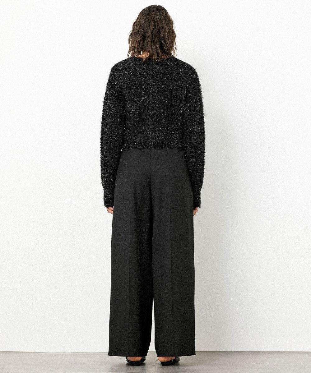 NAVE 【Nave・洗える】ラメニット カーディガン 