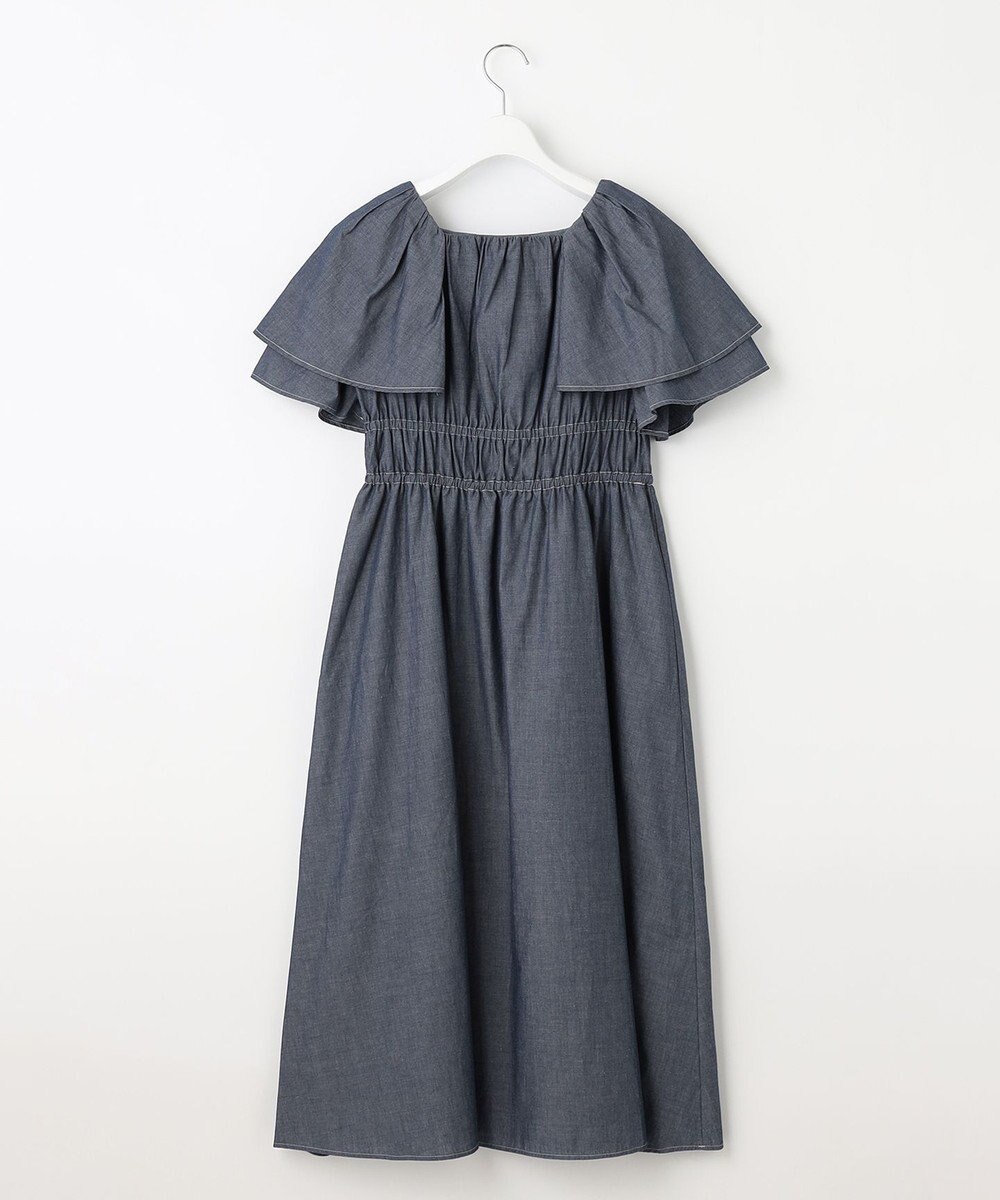 Feroux 【洗える】ラッフル ワンピース 