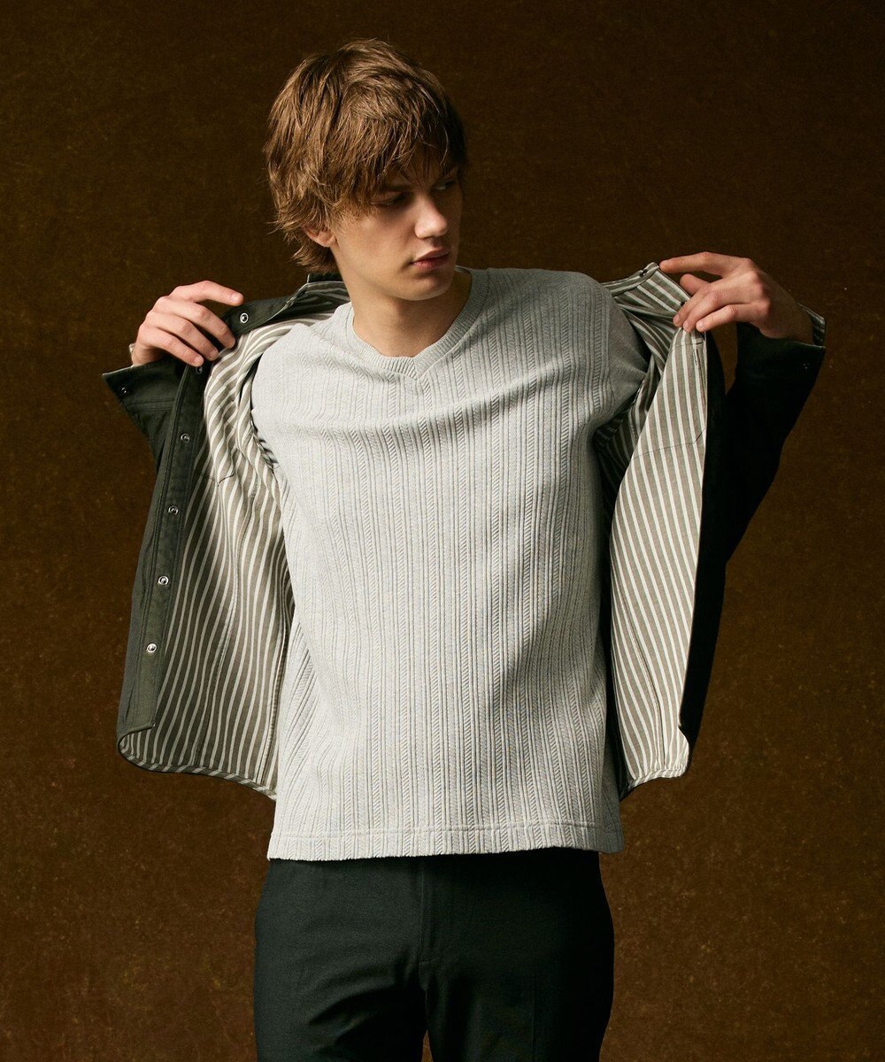 JOSEPH ABBOUD 【2WAY・25AW】リバーシブルシャツ 