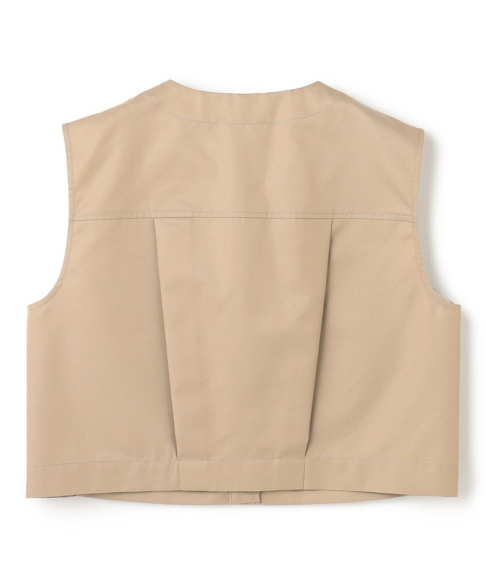 uncrave チノギャバジン ジレブラウス 