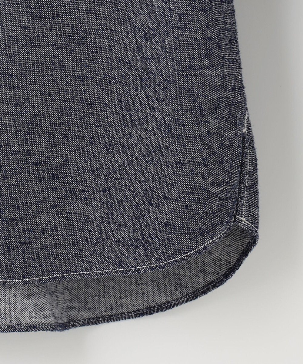 JOSEPH ABBOUD MOUNTAIN 【SPACE／UNISEX】OGスラブシャンブレー シャツ 