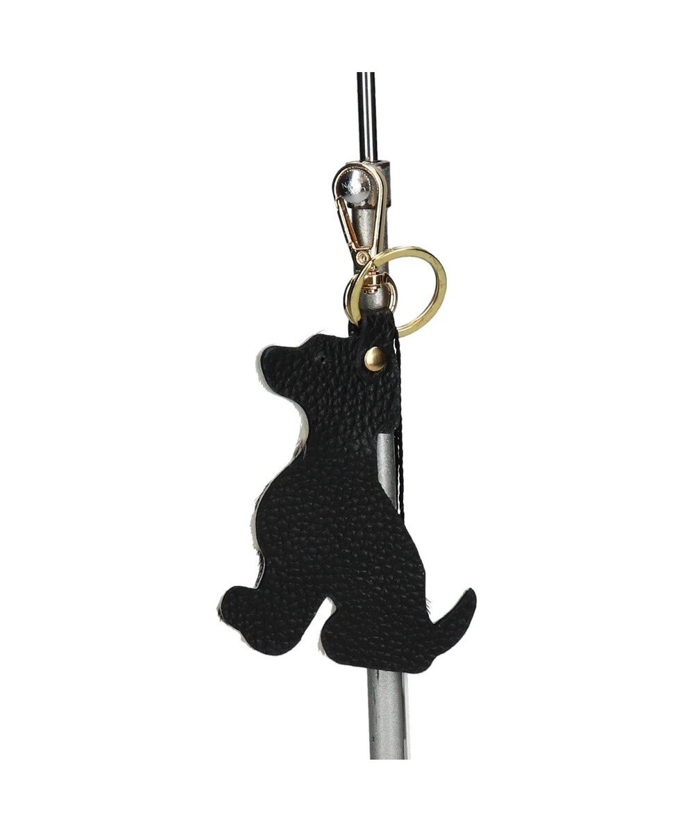 INTER-CHAUSSURES 【ANDREA CARDONE】イヌ型レザーキーチャーム 