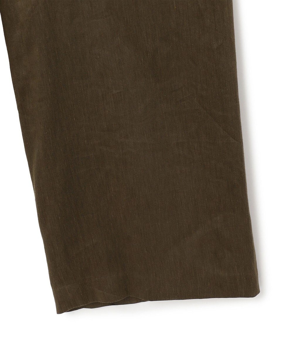 BEIGE， MICA / リネンブレンドイージーワイドパンツ 