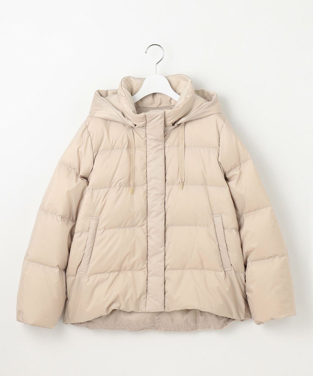 23区 L 【洗える/撥水加工】シレータフタ コンパクト ダウンコート 