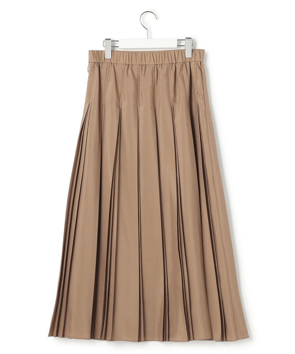 23区 【先行予約】グロッシープリーツ ロングスカート 