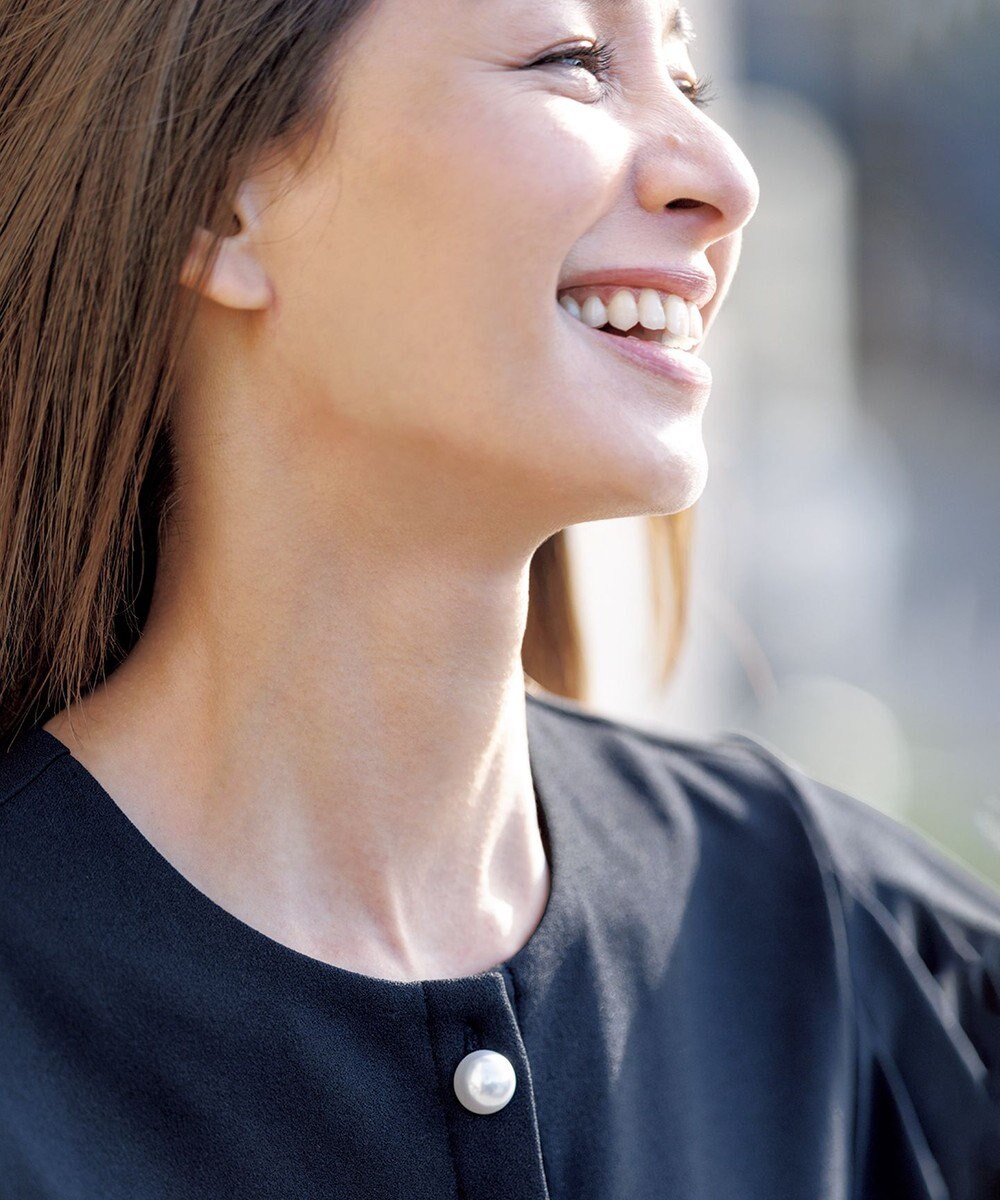 UNFILO 【VERY×UNFILOコラボ】BEAUTY MOVE ペプラムブラウス 