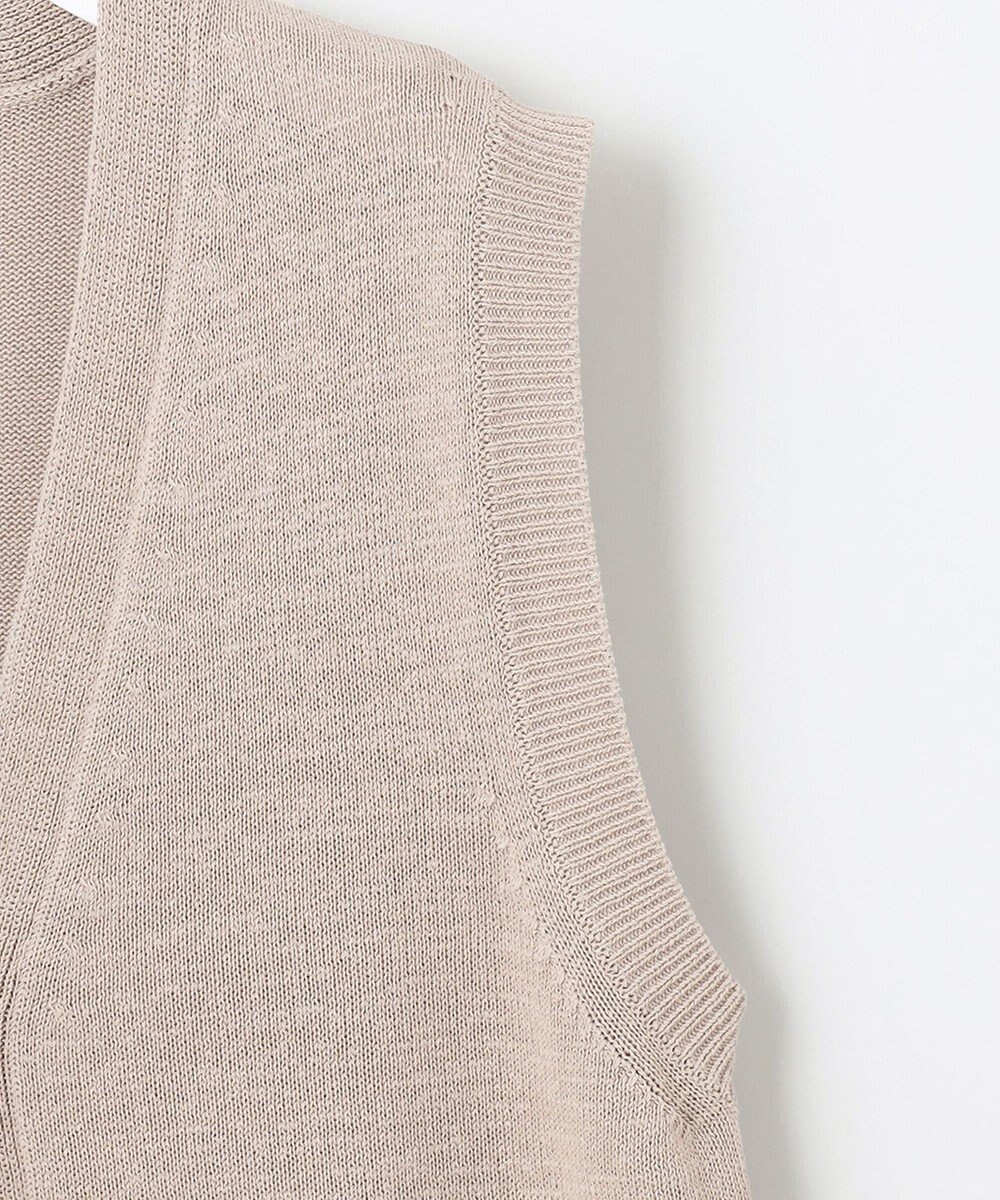 J.PRESS LADIES 【洗える】 LICOテープベスト ニット ジレ 