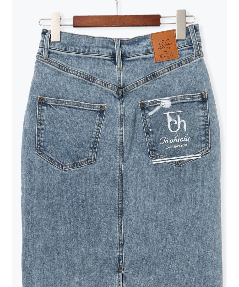 Te chichi デニムトラペーズスカート 