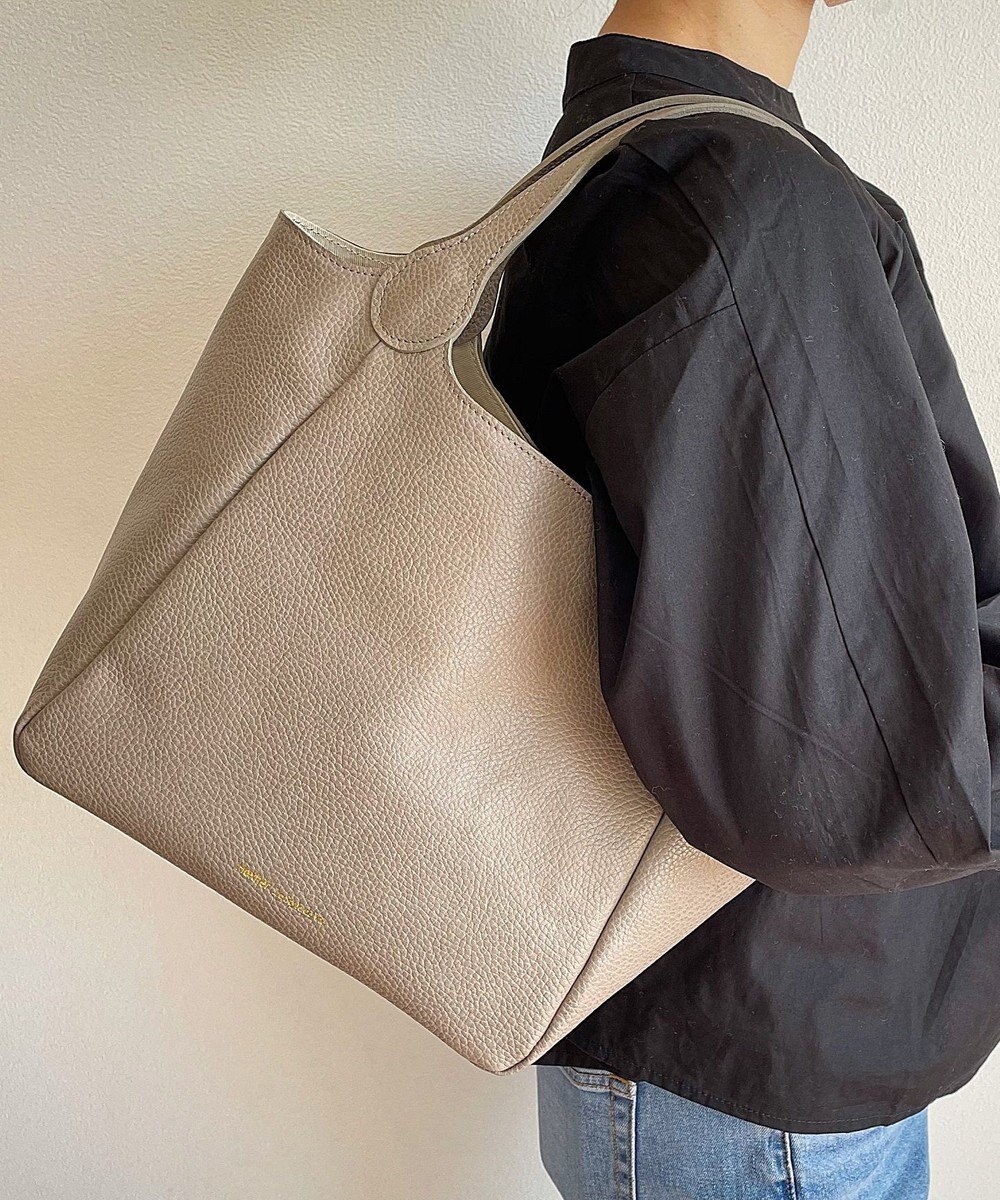 Hekhèr Le Style de Vie 【日本製/セレモニーにも】シュリンクレザー ハンドバッグ medium 