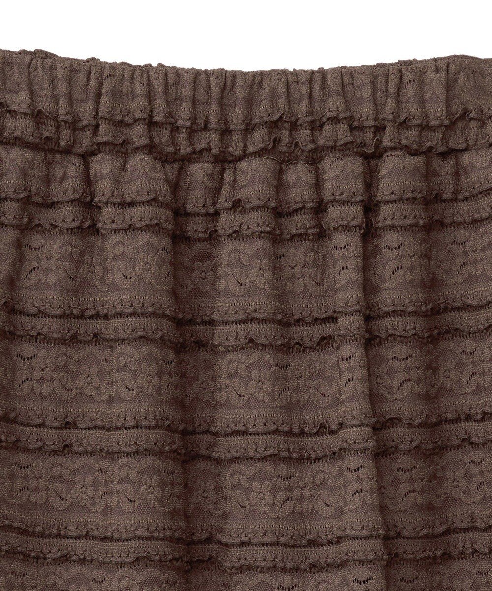 Green Parks ・ＳＵＧＡＲ　ＳＰＯＯＮ　レースフリルナロースカート 