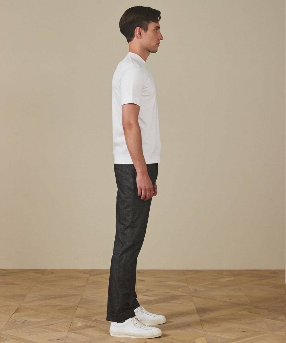 GOTAIRIKU クルーネック以上 モックネック未満【ジャケット専用】カバーネック ドレスTシャツ 