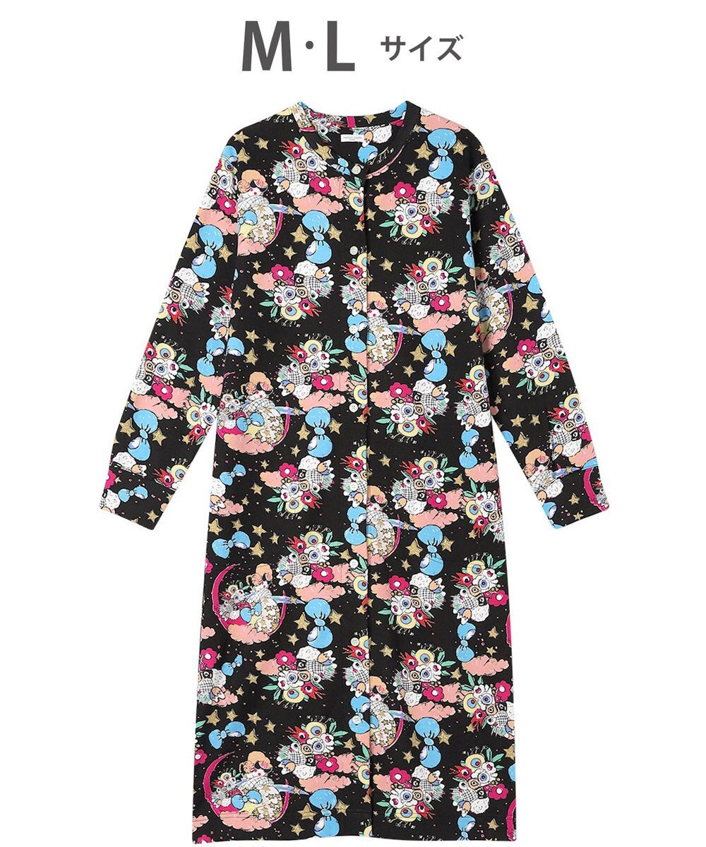 tsumori chisato SLEEP ツモリチサト ネグリジェ 綿100%(本体) あったか 長袖 ルームウェア レディース UNW407 /ワコール 