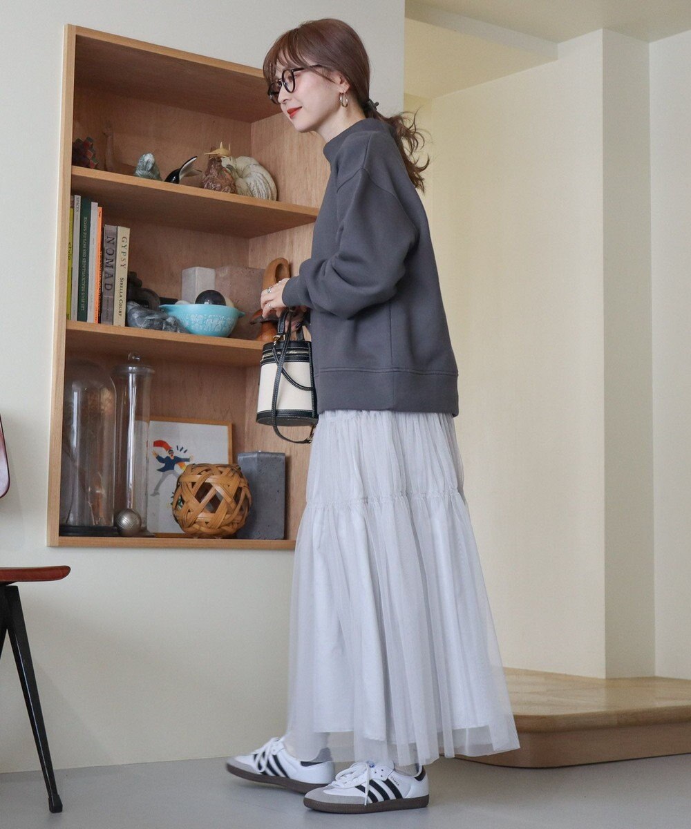 AMERICAN HOLIC モックネック裏起毛プルオーバー 