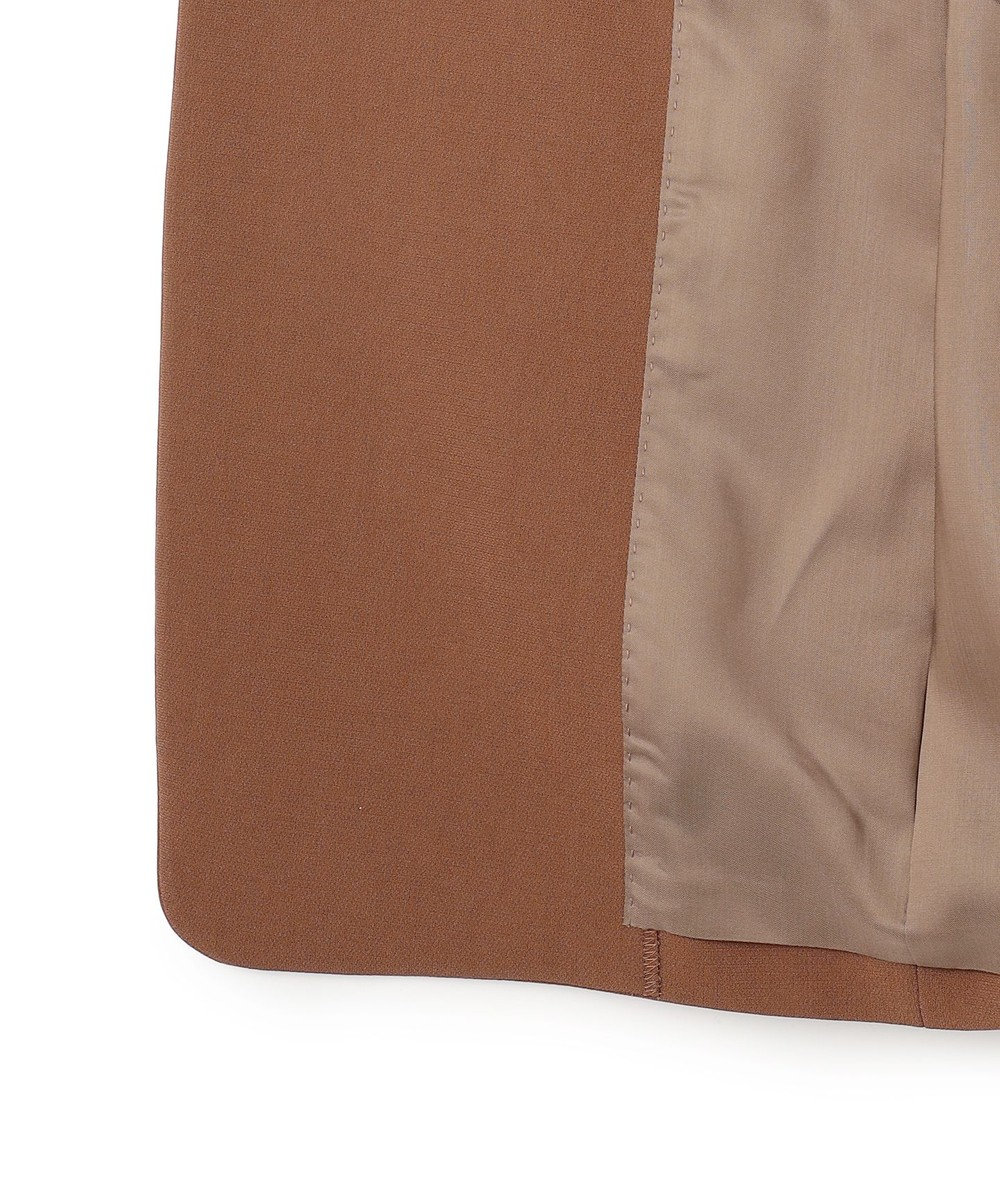 BEIGE， 【VERY NaVY掲載】GYPSUM / シルキータッチ ショールカラージャケット 