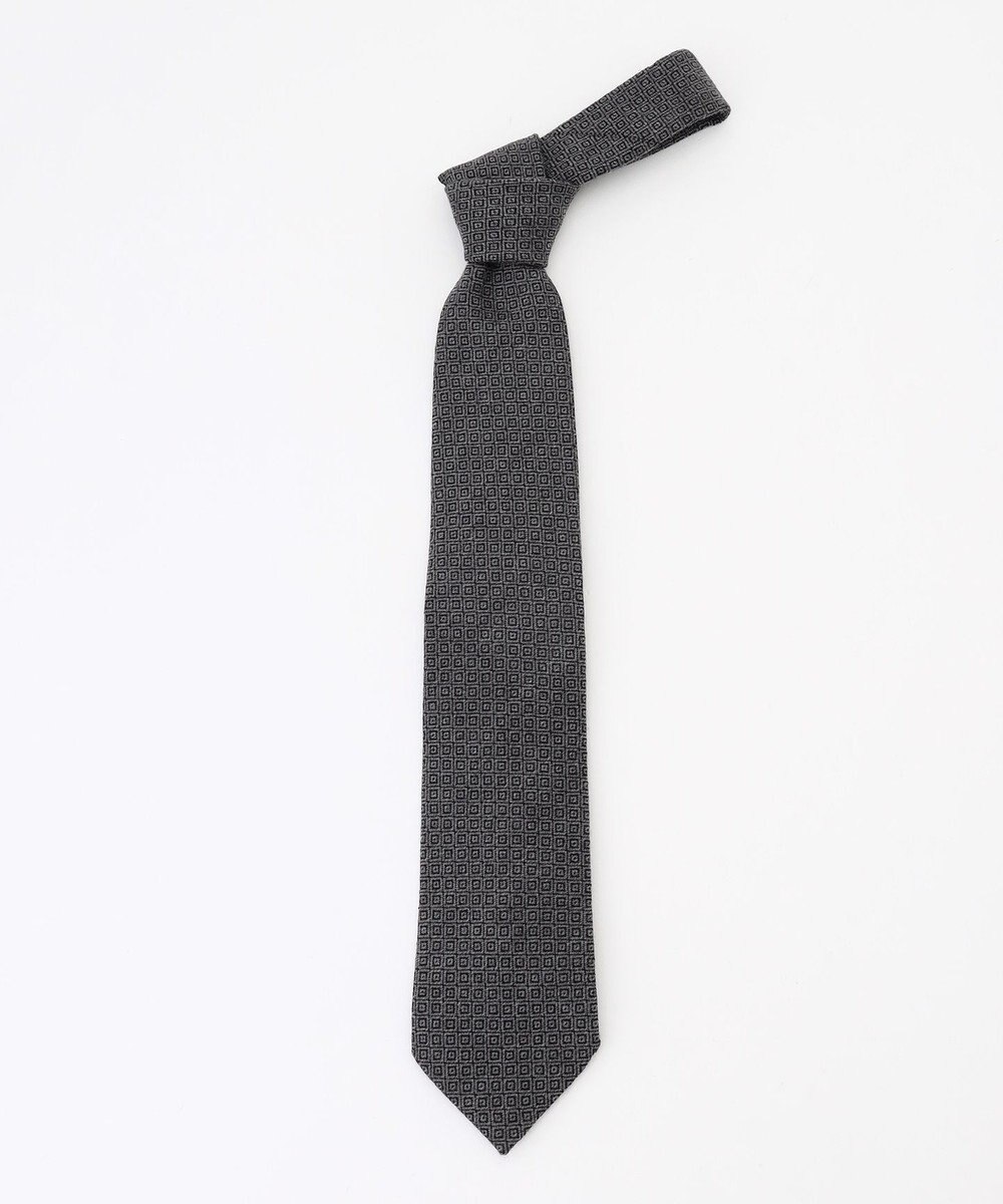 JOSEPH ABBOUD 【イタリア素材・日本製】スモールクレストジャカードネクタイ 