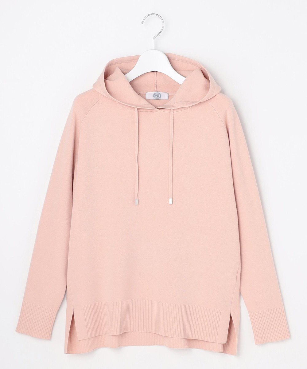 J.PRESS LADIES S Smooth ニット パーカー 