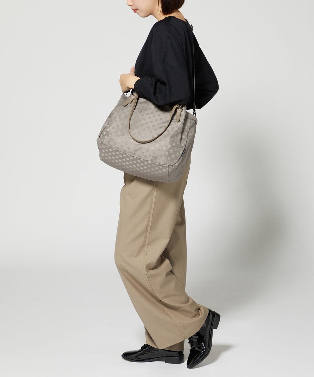 Y'SACCS 【Y’SACCS vous et】ドットジャカード マルチウェイトート Mサイズ 