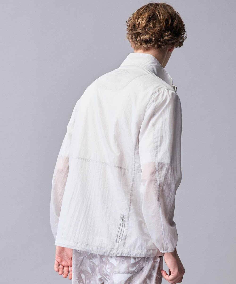 JOSEPH ABBOUD MOUNTAIN 【軽量/ECO撥水/ポケッタブル】ナイロンフライリップ ブルゾン 