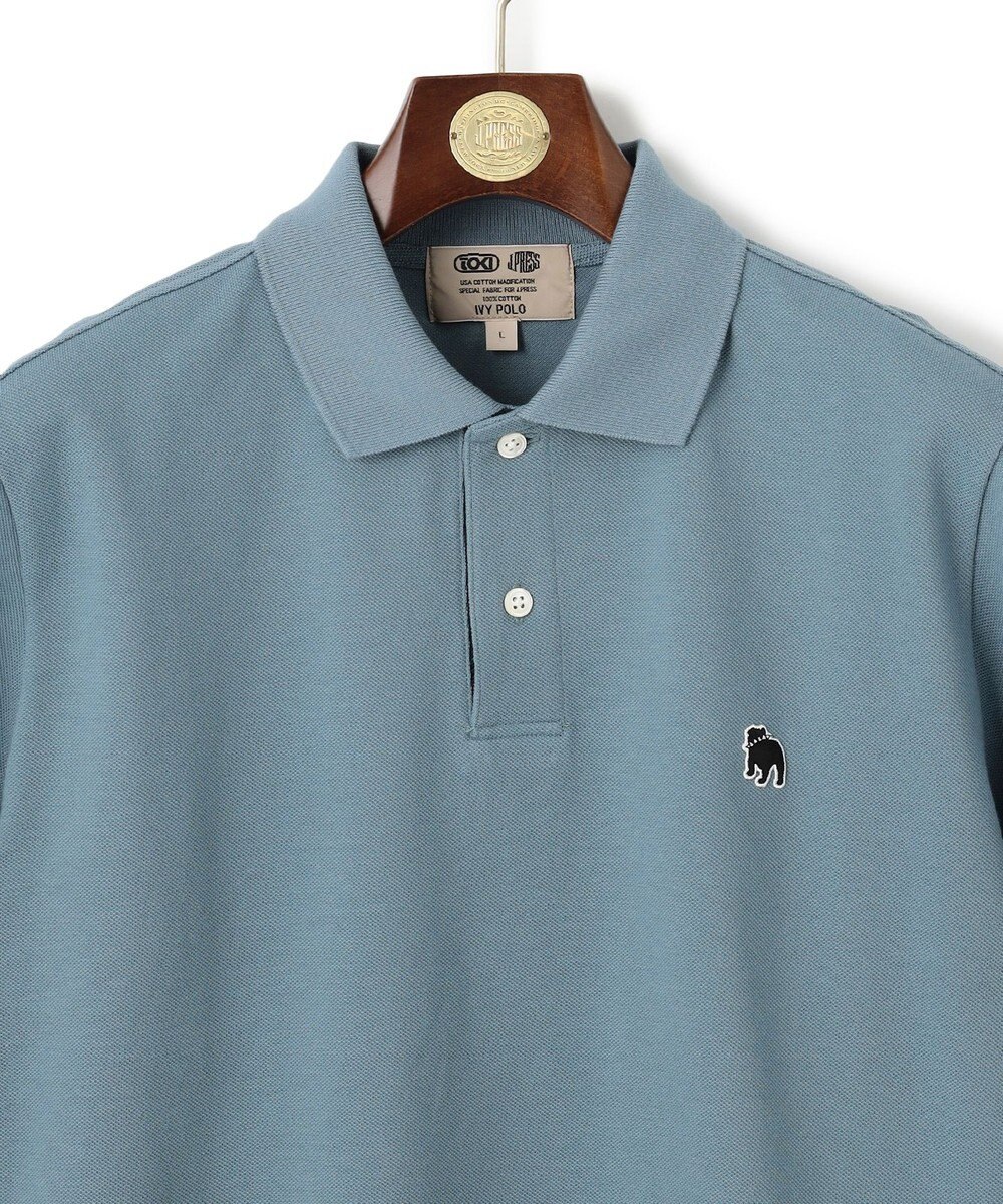 J.PRESS MEN 気品と愛嬌のバランスが抜群！【J.PRESS人気NO1ポロシャツ】 バックブルカノコレジメン ポロシャツ 