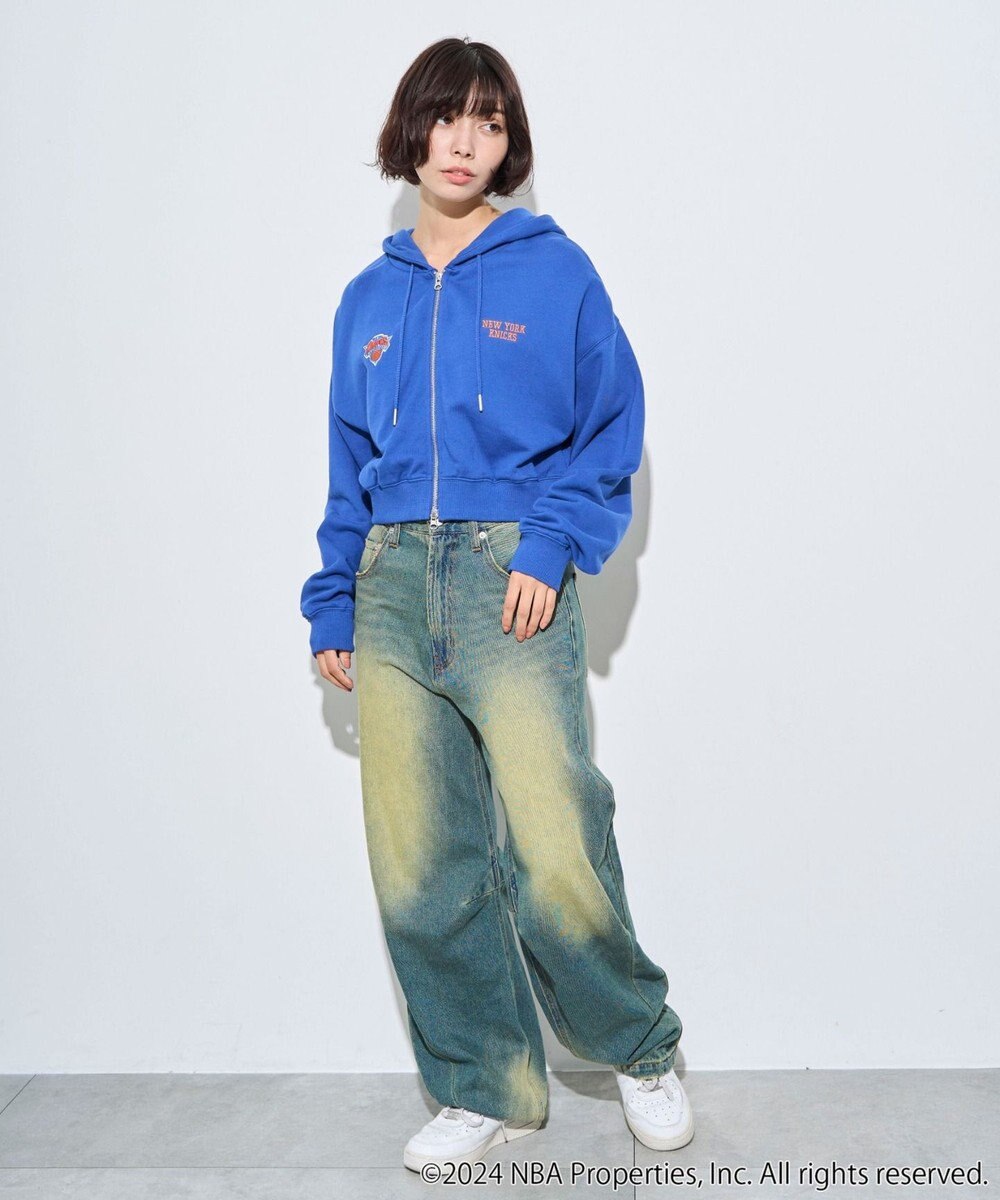 WEGO 別注NBAショートWZIPパーカー 