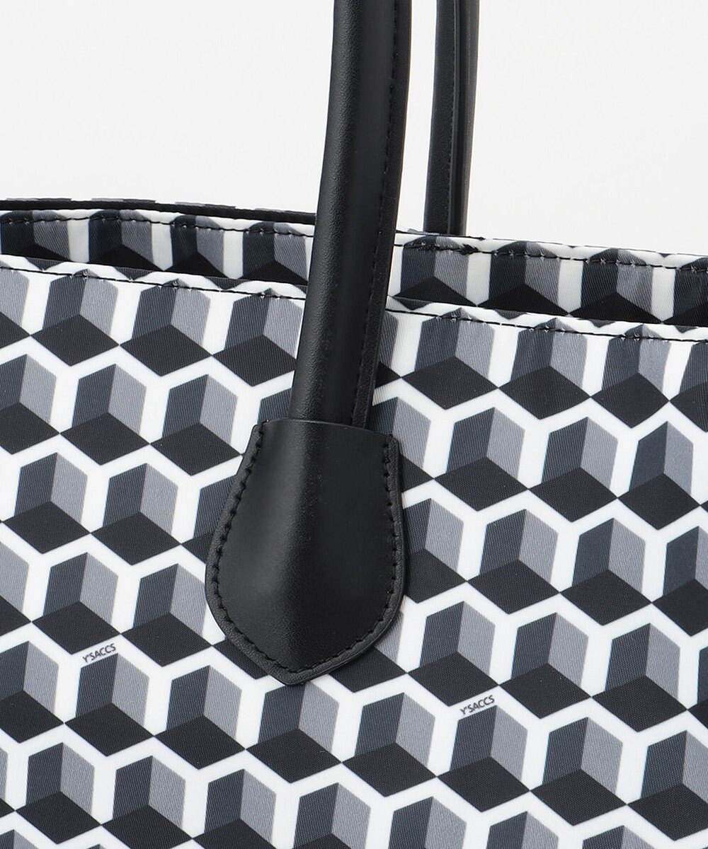Y'SACCS キュービックモノグラム　2WAYトート　Mサイズ 